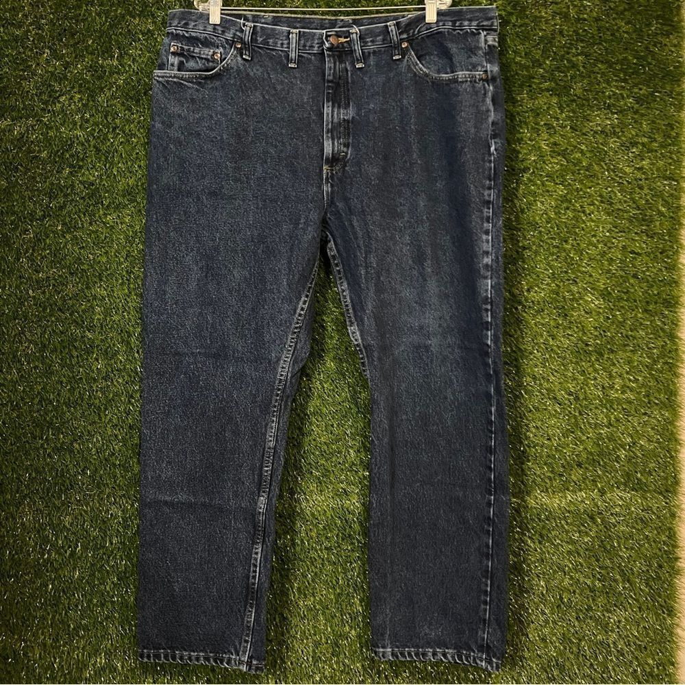 Wrangler 44x30 Regular Fit Denim Jeans Big Tall